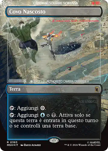 Hidden Lair - msh Spoiler