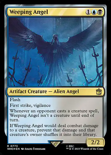 Weeping Angel - who Spoiler