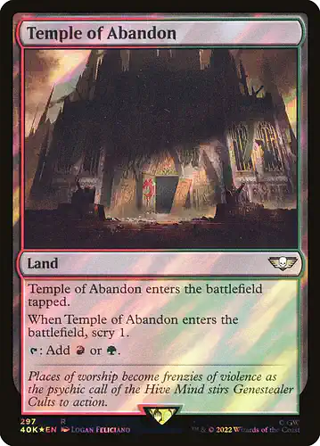 Temple of Abandon - 40k Spoiler