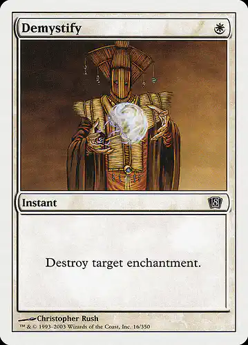 Demystify - 8ed Spoiler