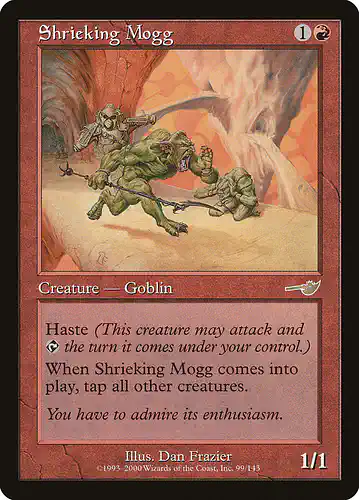 Shrieking Mogg - nem Spoiler