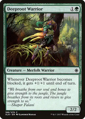 Deeproot Warrior - xln Spoiler