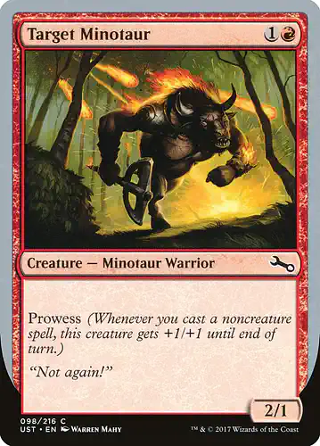 Target Minotaur - ust Spoiler