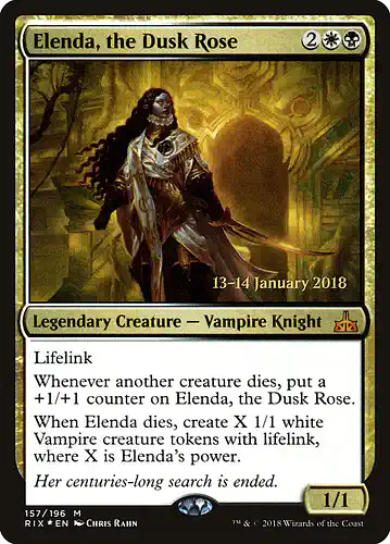 Elenda, the Dusk Rose - rix Spoiler