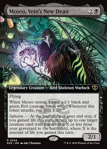 Moseo, Vein's New Dean - sos Spoiler