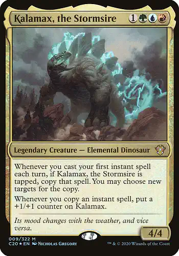 Kalamax, the Stormsire - c20 Spoiler