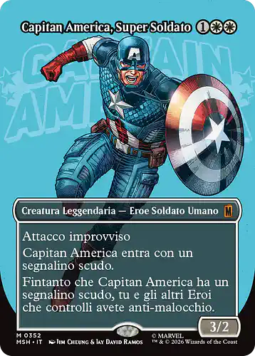Captain America, Super-Soldier - msh Spoiler
