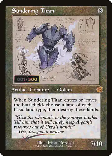 Sundering Titan - brr Spoiler