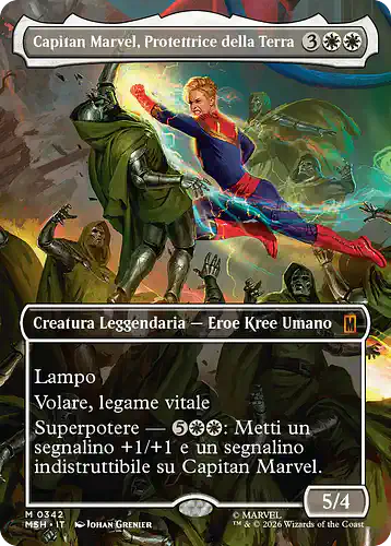 Captain Marvel, Earth's Protector - msh Spoiler