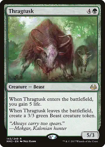 Thragtusk - mm3 Spoiler