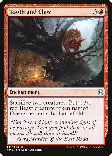 Tooth and Claw - ema Spoiler