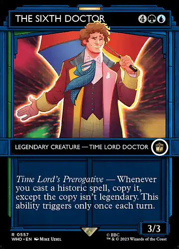 The Sixth Doctor - who Spoiler
