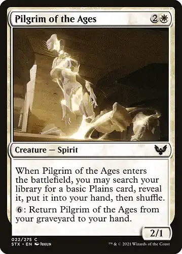 Pilgrim of the Ages - stx Spoiler