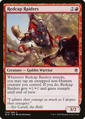 Redcap Raiders - eld Spoiler