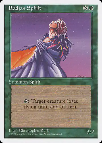 Radjan Spirit - 4ed Spoiler
