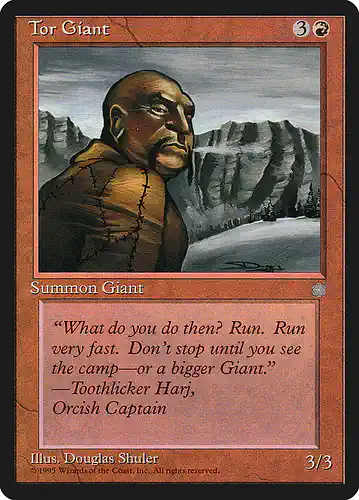 Tor Giant - ice Spoiler