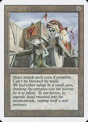 Juggernaut - 3ed Spoiler
