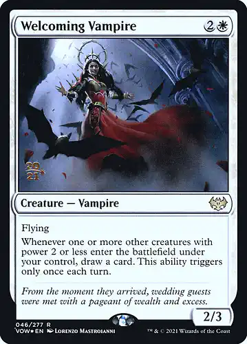 Welcoming Vampire - vow Spoiler