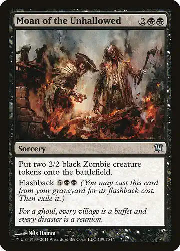 Moan of the Unhallowed - isd Spoiler
