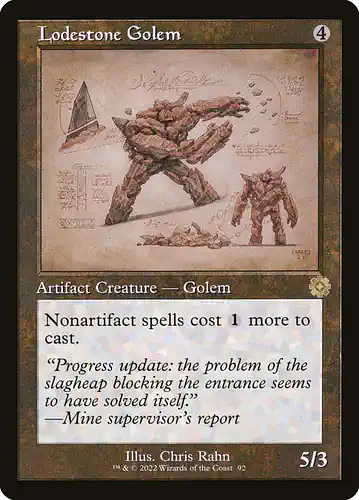 Lodestone Golem - brr Spoiler