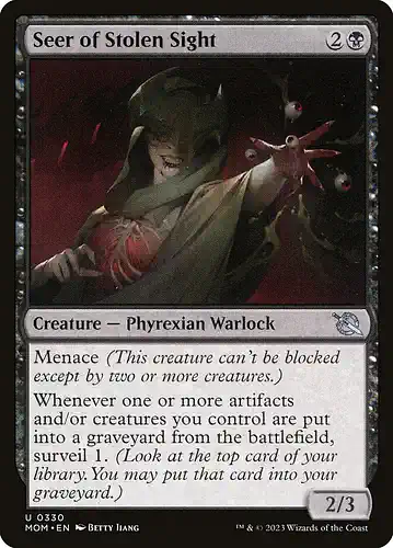 Seer of Stolen Sight - mom Spoiler