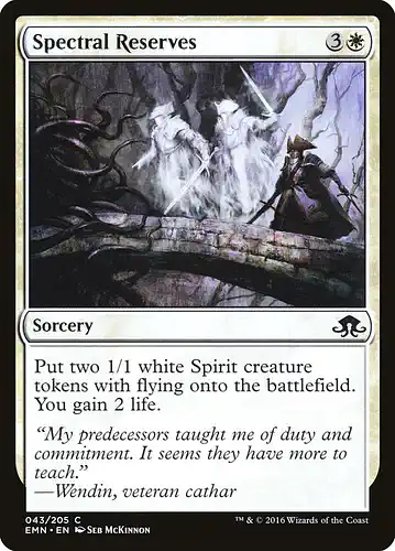 Spectral Reserves - emn Spoiler