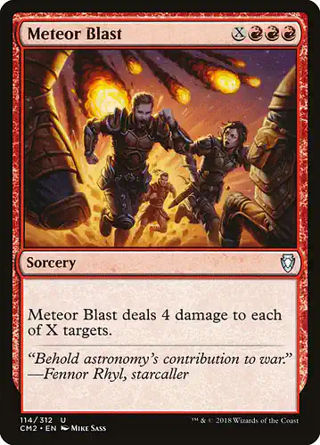 Meteor Blast - cm2 Spoiler