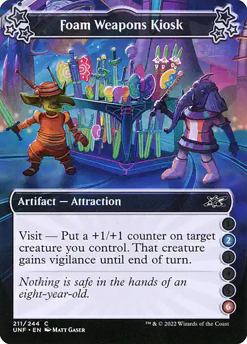 Foam Weapons Kiosk - unf Spoiler