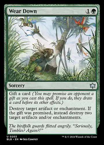 Wear Down - blb Spoiler