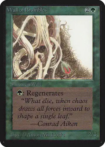 Wall of Brambles - lea Spoiler