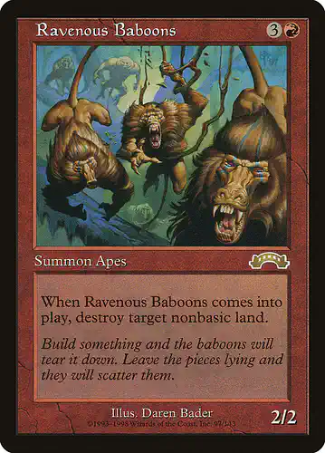 Ravenous Baboons - exo Spoiler