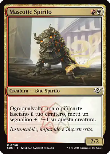 Spirit Mascot - sos Spoiler