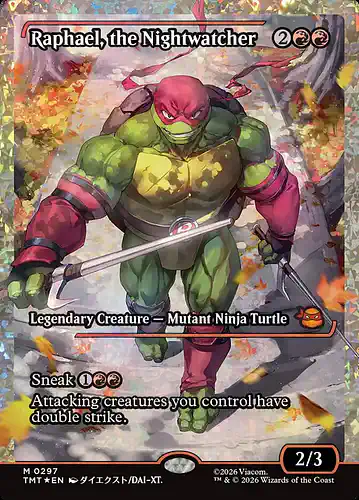 Raphael, the Nightwatcher - tmt Spoiler