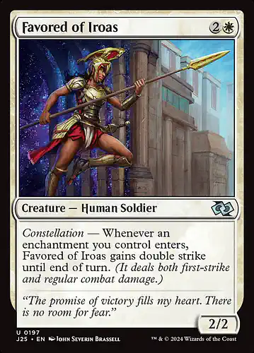 Favored of Iroas - j25 Spoiler