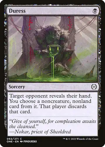 Duress - one Spoiler