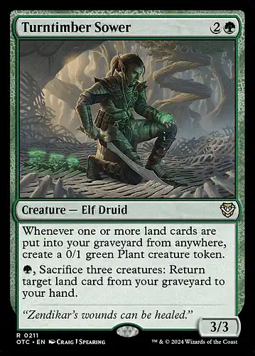 Turntimber Sower - otc Spoiler
