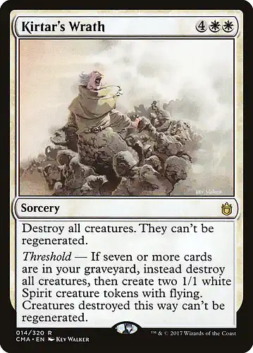 Kirtar's Wrath - cma Spoiler