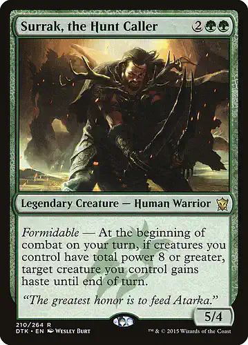 Surrak, the Hunt Caller - dtk Spoiler