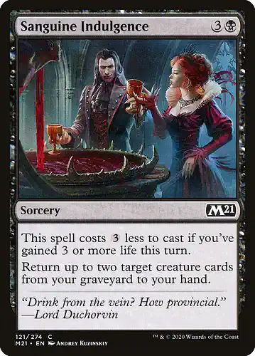 Sanguine Indulgence - m21 Spoiler