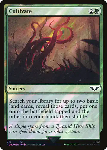 Cultivate - 40k Spoiler