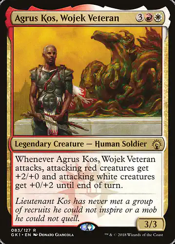 Agrus Kos, Wojek Veteran - gk1 Spoiler