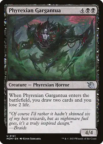 Phyrexian Gargantua - mom Spoiler