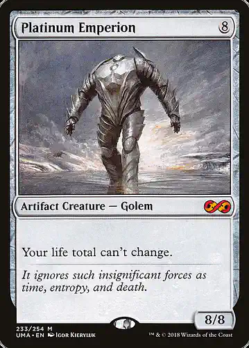 Platinum Emperion - uma Spoiler