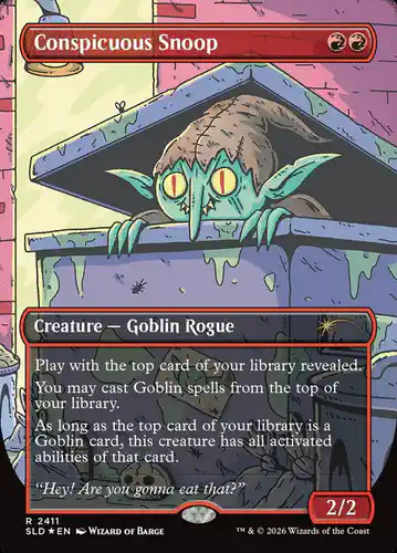 Conspicuous Snoop - sld Spoiler