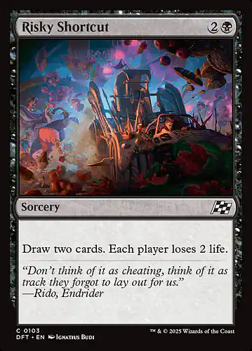 Risky Shortcut - dft Spoiler