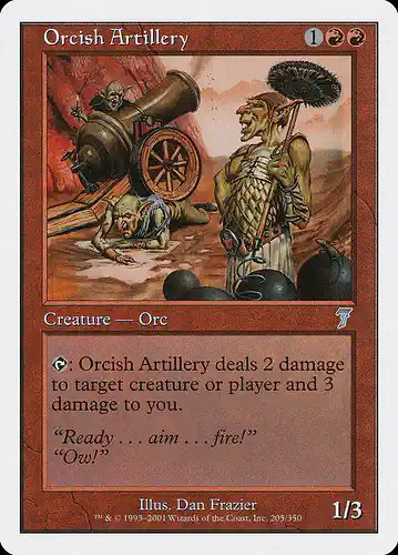 Orcish Artillery - 7ed Spoiler