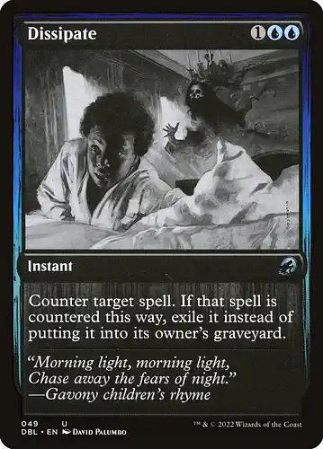 Dissipate - dbl Spoiler