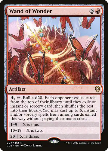 Wand of Wonder - clb Spoiler