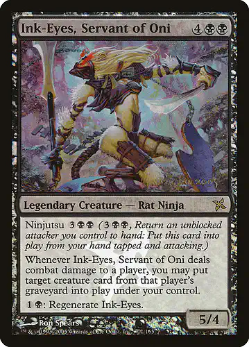 Ink-Eyes, Servant of Oni - bok Spoiler