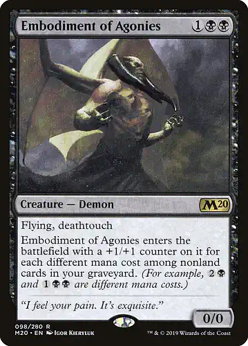Embodiment of Agonies - m20 Spoiler